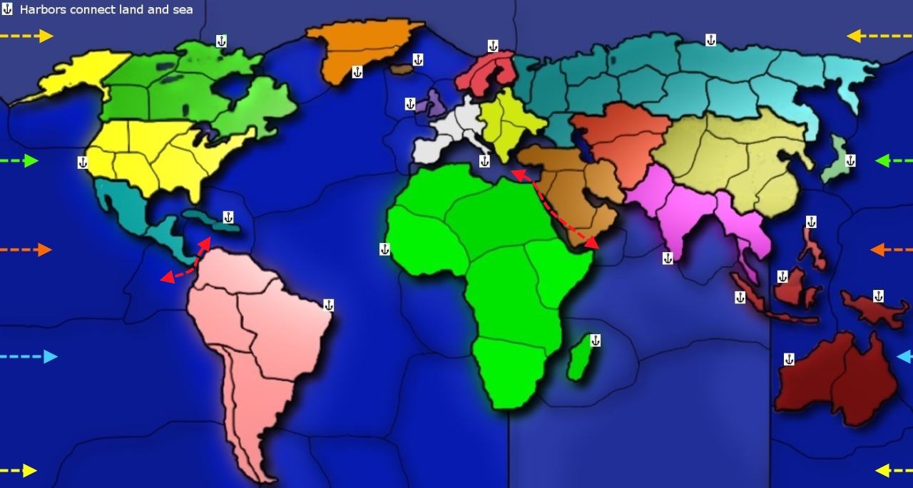 the map
